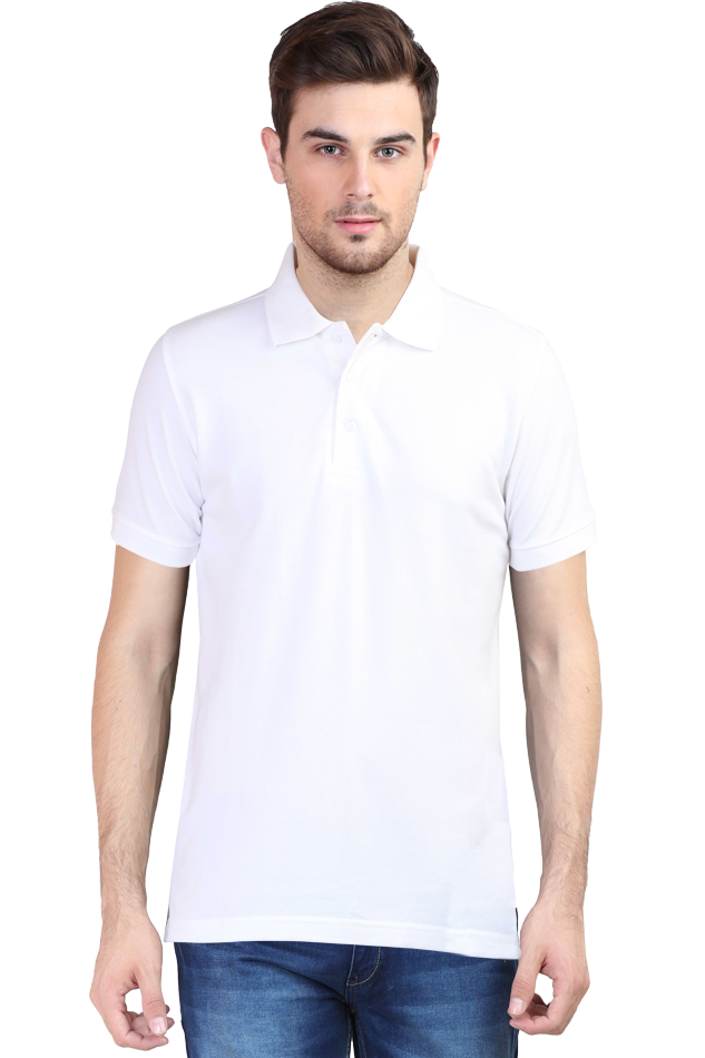 SOLID POLO - WHITE