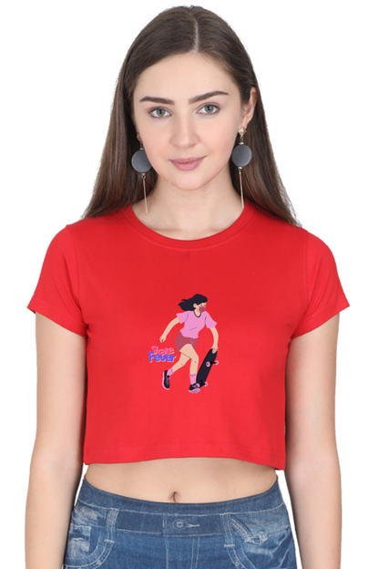 SKATE FEVER - CROP TOP