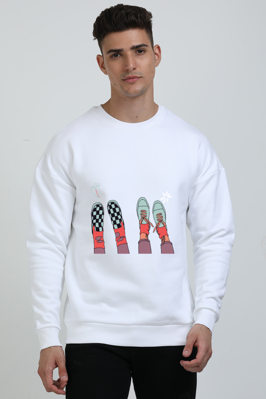 SHOES PRINT - SWEATSHIRTS
