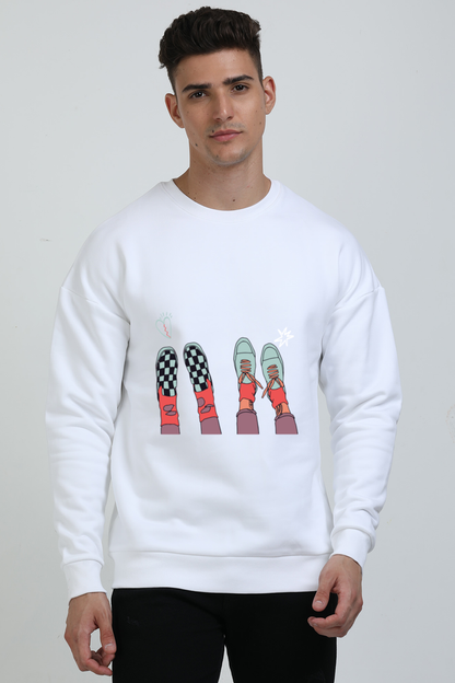 SHOES PRINT - SWEATSHIRTS
