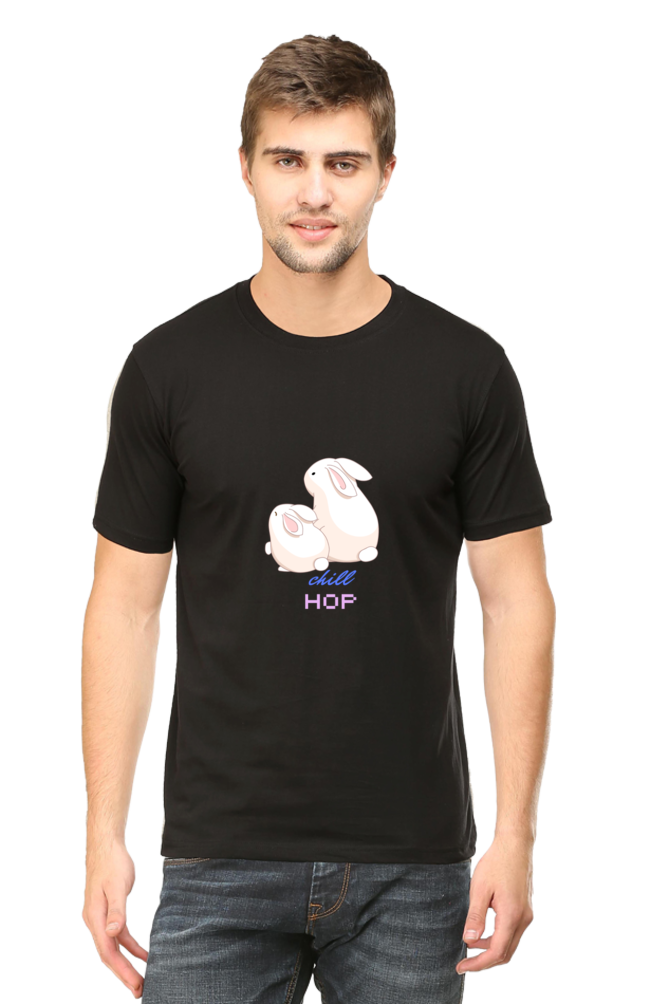 CHILLHOP BUNNY - HALF SLEEVE TSHIRT