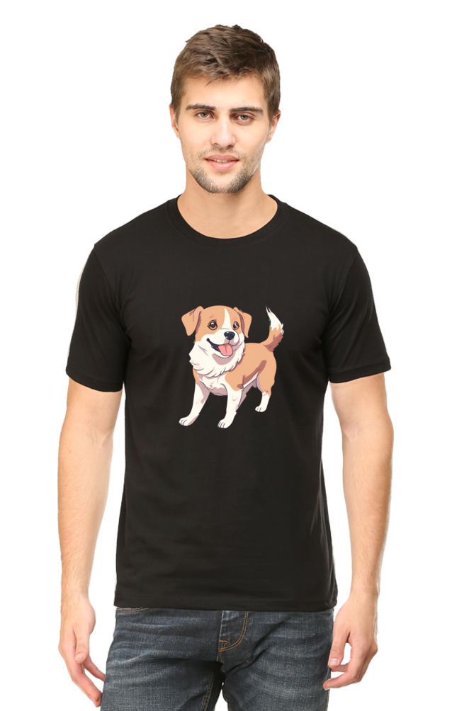 CUTE DOG - HALF SLEEVE TSHIRT