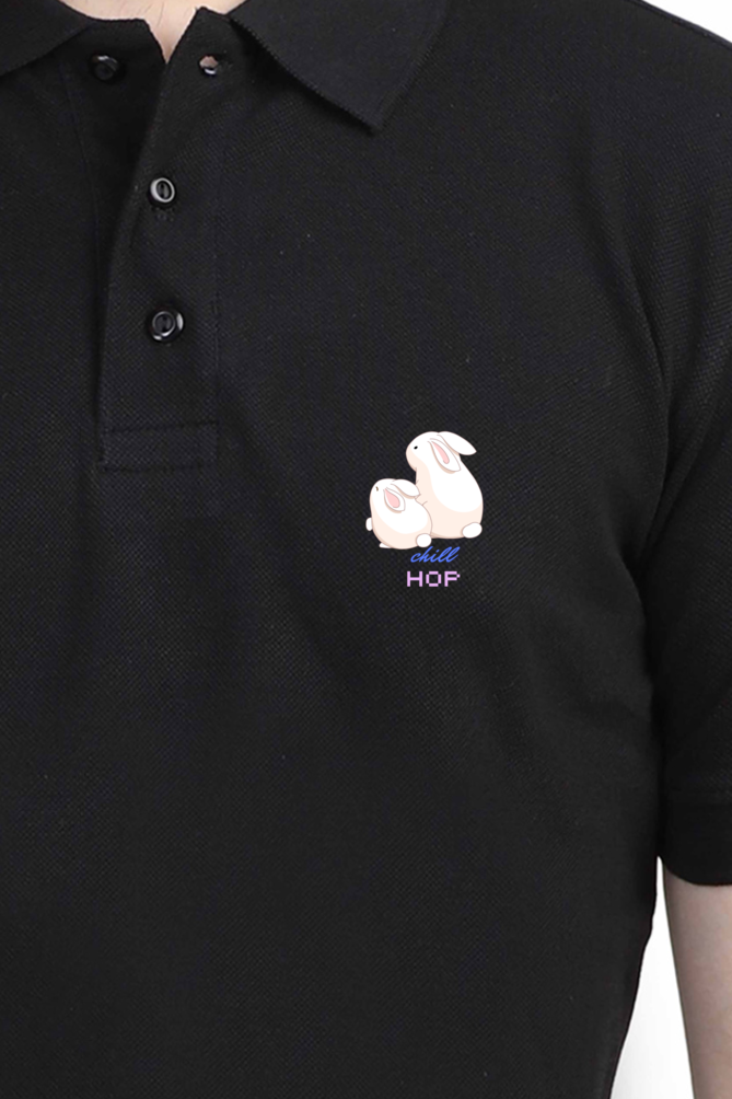 CHILLHOP BUNNY - POLO TSHIRT