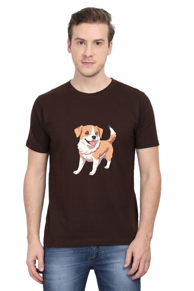CUTE DOG - HALF SLEEVE TSHIRT