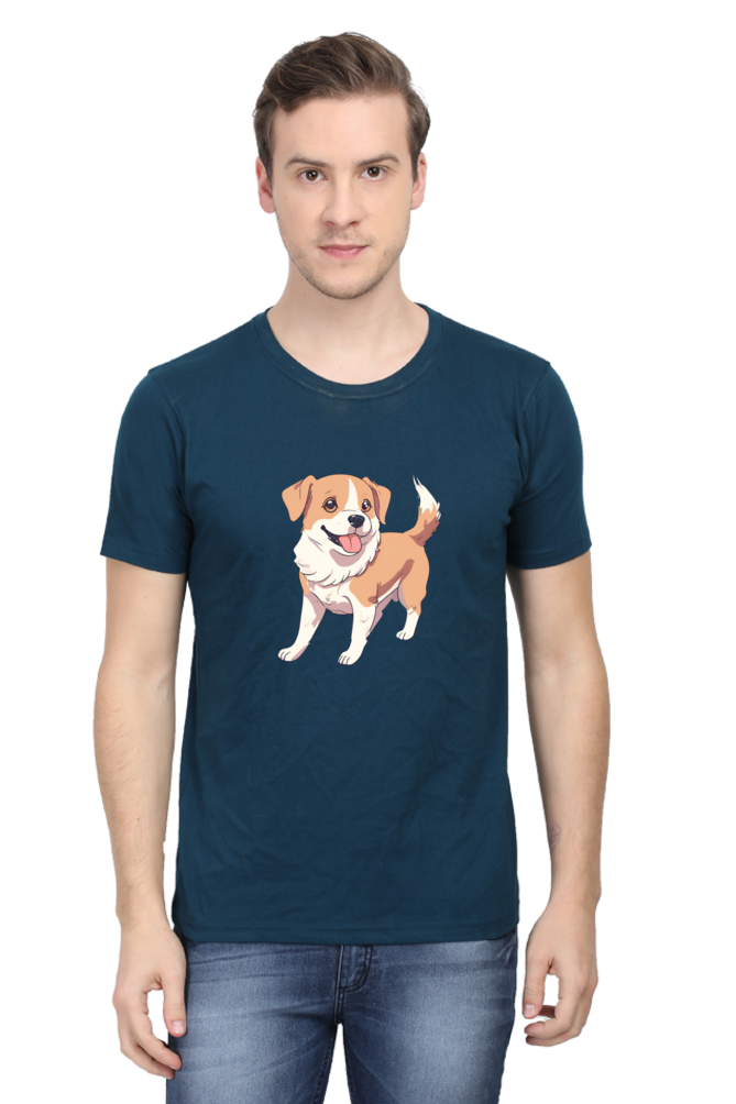 CUTE DOG - HALF SLEEVE TSHIRT