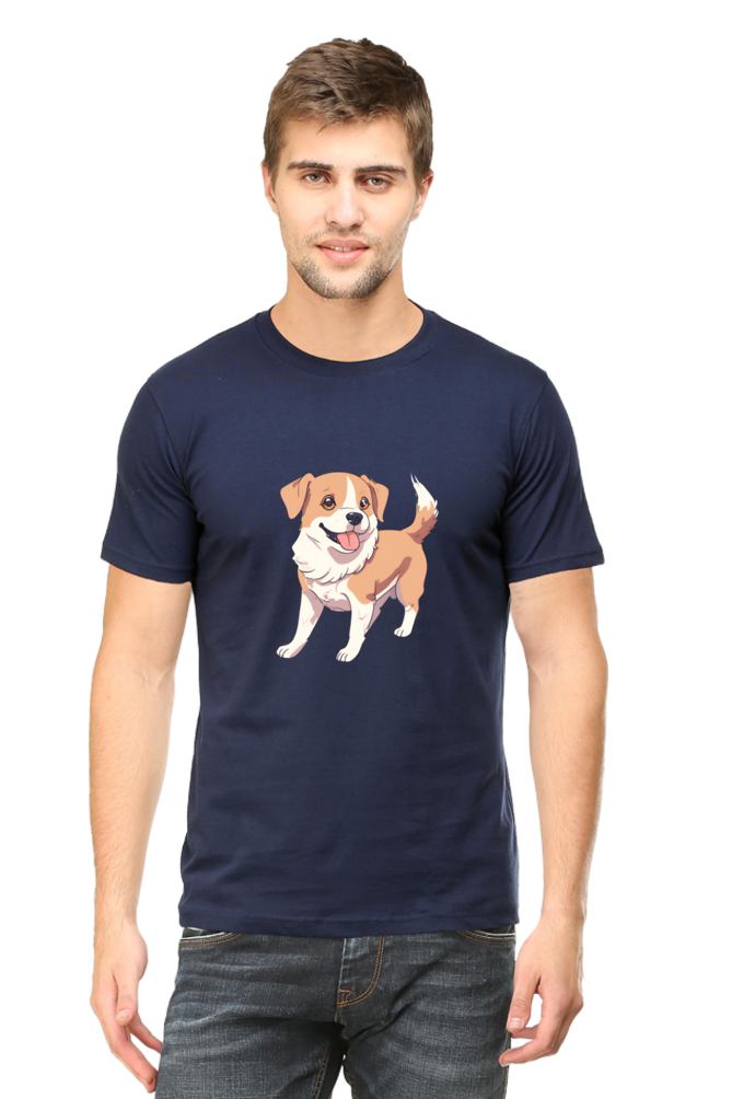 CUTE DOG - HALF SLEEVE TSHIRT