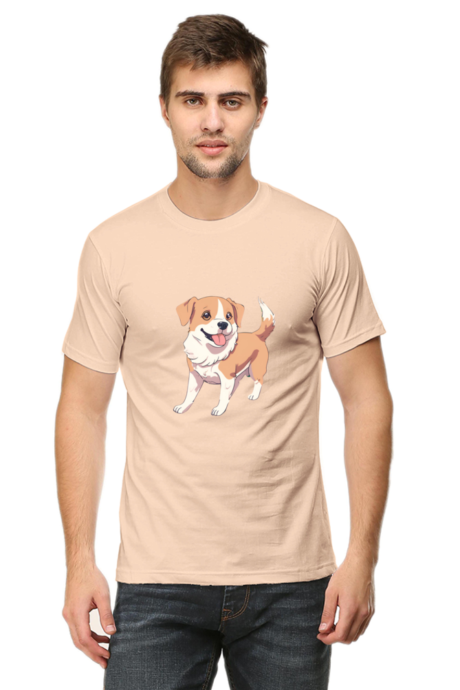 CUTE DOG - HALF SLEEVE TSHIRT