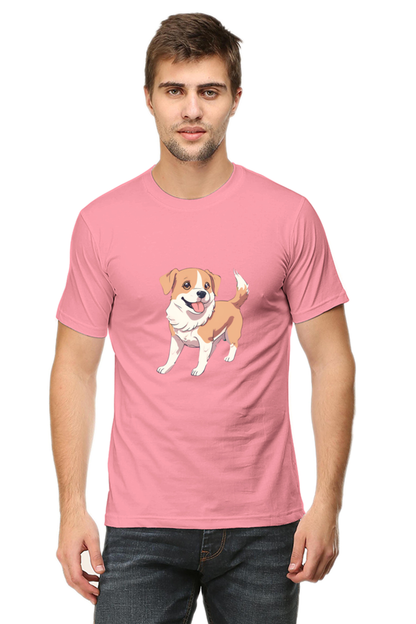 CUTE DOG - HALF SLEEVE TSHIRT