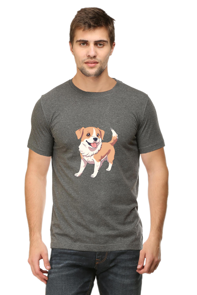 CUTE DOG - HALF SLEEVE TSHIRT