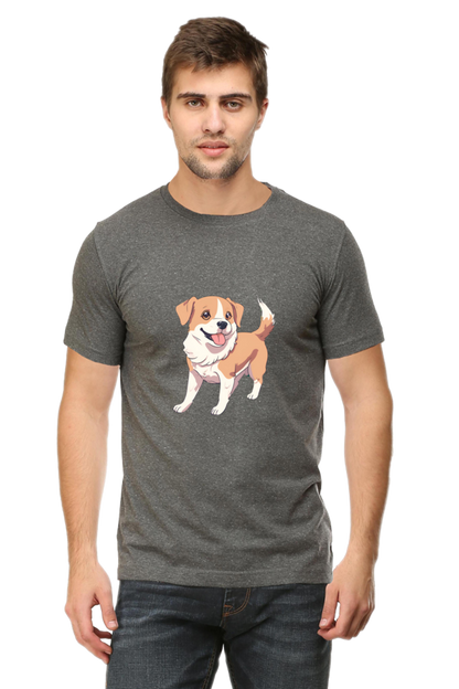 CUTE DOG - HALF SLEEVE TSHIRT