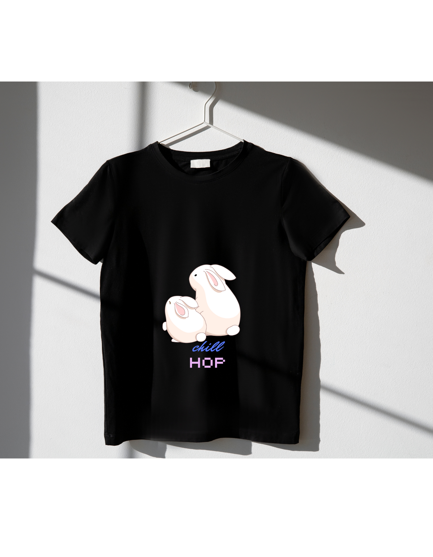 CHILLHOP BUNNY - HALF SLEEVE TSHIRT