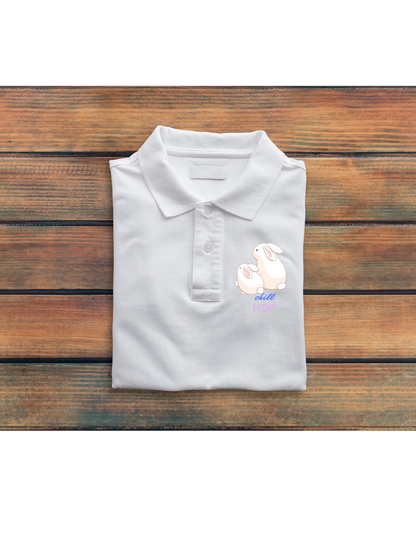 CHILLHOP BUNNY - POLO TSHIRT