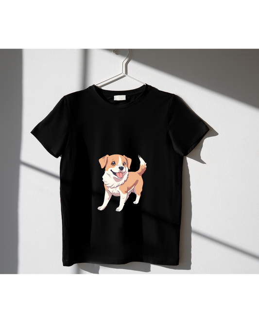CUTE DOG - HALF SLEEVE TSHIRT