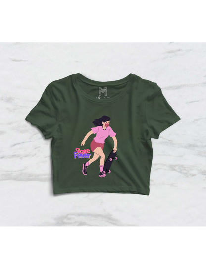 SKATE FEVER - CROP TOP